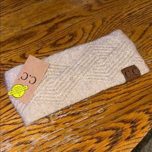 CC Cream Knit Headband